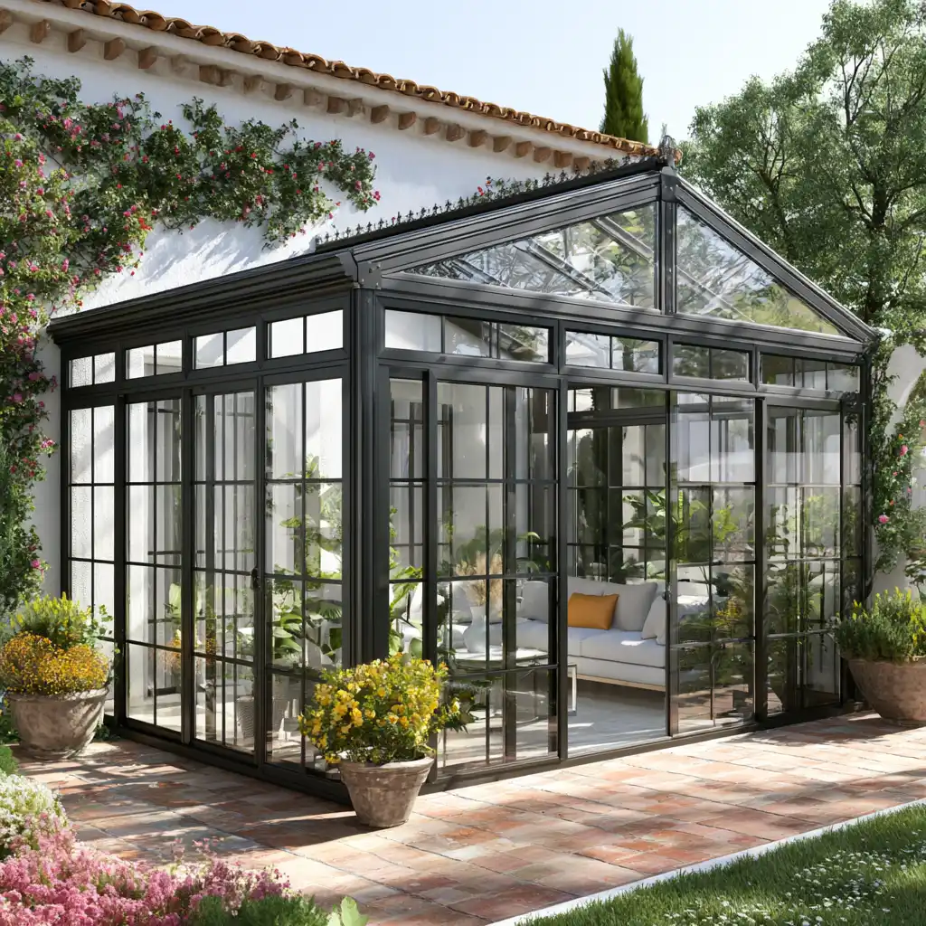 Cerramiento de patio en Navarra